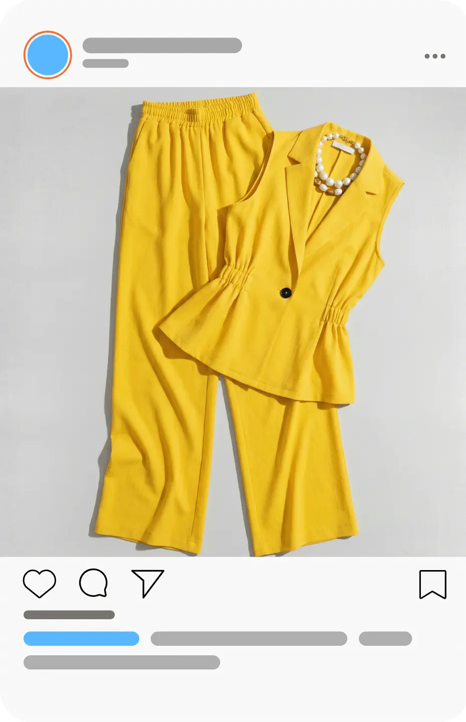 Post your product on Instagram with TryOn trigger in the caption